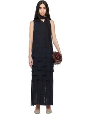 Super Yaya Imperial Midi Dress - Black