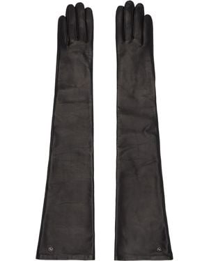 Handsome Stockholm Essentials Extra Long Gloves - Black