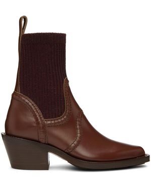 Chloé ブラウン Nellie ブーツ