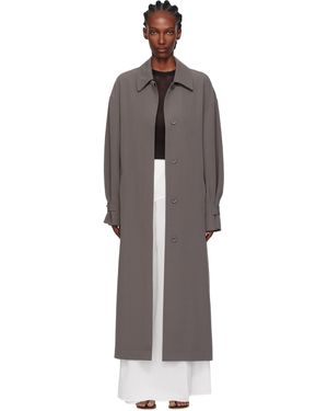 Paris Georgia Basics Elemental Marianne Trench Coat - Black