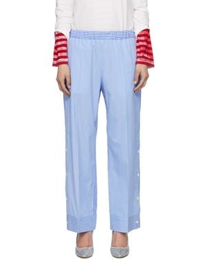 Undercover Up1F1508- Trousers - Blue