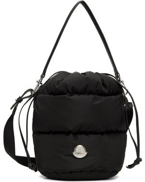 Moncler Caradoc Water-Repellent Bucket Bag - Black