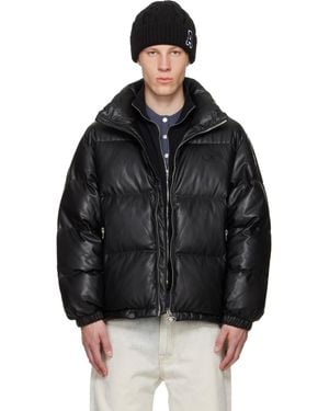 Aape By A Bathing Ape 'Aapeunvs' Moonface Down Puffer Jacket - Black
