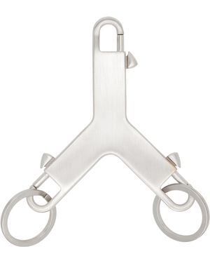 Rick Owens Concordians Cerberus Keychain - White