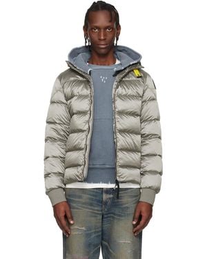 Parajumpers Pharrell Hooded Down Jacket - Grey