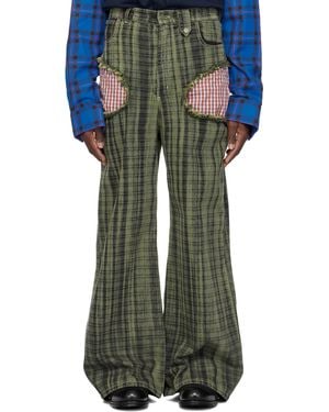 Egonlab Openwork Jeans - Blue