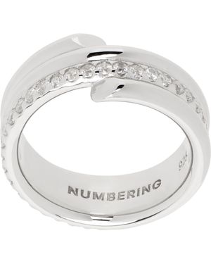 NUMBERING Bague #8407 Argentée - Métallisé