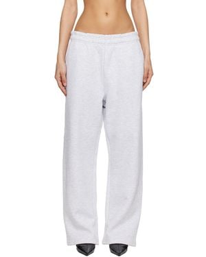 Entire studios Straight Leg Joggers - White