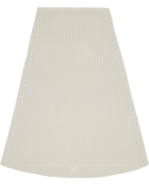 Rick Owens Off- Concordians Cowl Collar - Natural