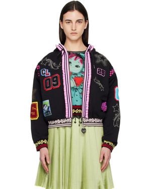Chopova Lowena Wolfpack Hoodie - Blue