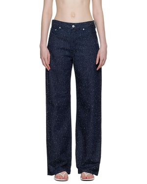 Jacquemus 'The Wide De-Nîmes' Jeans - Blue
