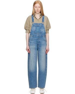 Citizens of Humanity Freya Denim Overalls - Black