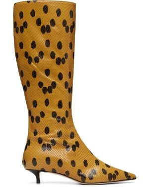 Jimmy Choo Amis 35 Knee Boots - Brown