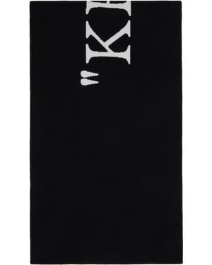 Off-White c/o Virgil Abloh ブラック＆ホワイト Keep Warm マフラー