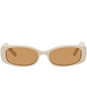 DMY STUDIOS Lunettes De Soleil Billy Blanc Cassé Exclusives À Ssense - Noir