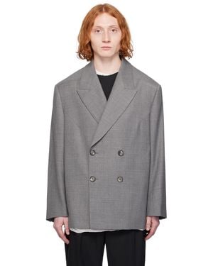 Entire studios Double Breasted Blazer - Black