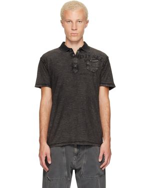 DIESEL Polo Ardy Gris - Noir