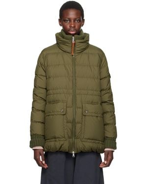 Moncler Baux Short Down Jacket - Green