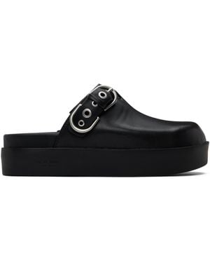 Rag & Bone Geo Platform Mules - Black