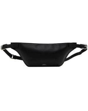 A.P.C. Nino Medium Belt Bag - Black