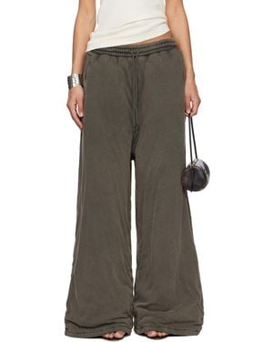 Lu'u Dan Wadded Bontans Sweatpants - Black