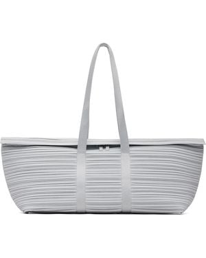 Pleats Please Issey Miyake Pleats Boston Bag - Grey