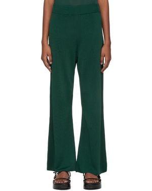 Studio Nicholson Arve Lounge Trousers - Green