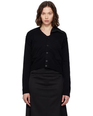 Haut Femme Maison Margiela MM6 - Laine Noire, Taille Unique, Neuf Avec étiquettes