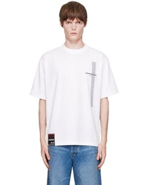 Alexander Wang Short Sleeve Flasher Graphic T-Shirt - White