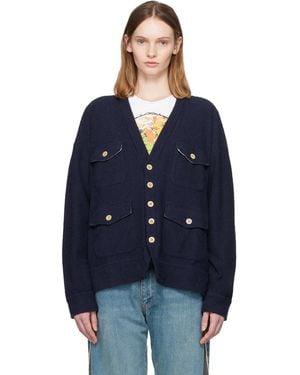 Undercover Up2E4802 Cardigan - Blue