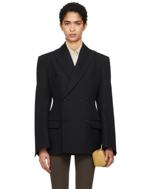Carven Veston Façon Tailleur Noir