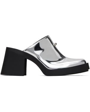Justine Clenquet Raya Mules - Black