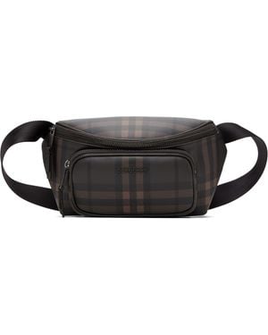 Burberry City Check Belt Bag - Black