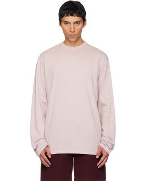 Rier Roundneck Jersey Cotton T-Shirt - Pink