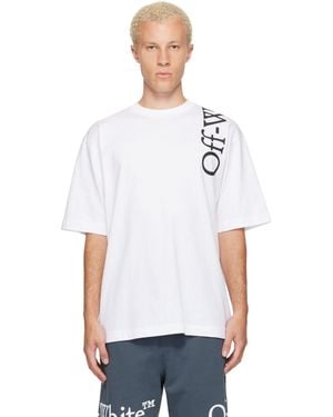 Off-White c/o Virgil Abloh Vertical Bookish Skate T-Shirt - White