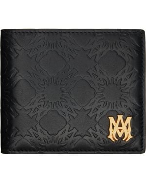 AMIRI 洗練 MA QUAD LEATHER BIFOLD ウォレット AMIRI MA Quad Wallet | Black | FARFETCH