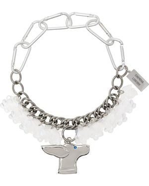 Chopova Lowena Pearly Pup Necklace - Metallic