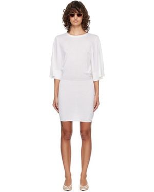 Jacquemus Off- 'La Robe Maille Mananco' Minidress - Black