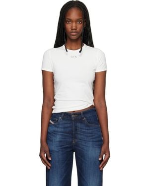 DIESEL T-Uncutieslong-Od T-Shirt - Blue