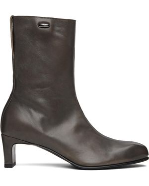 Our Legacy Karasu Heel Boots - Grey