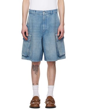 JW Anderson ブルー デニム カーゴショートパンツ