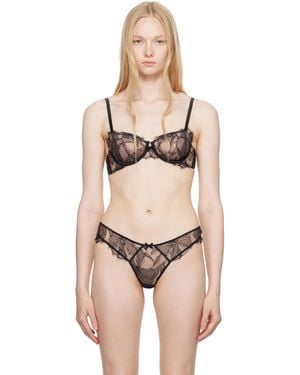 Fleur du Mal Sophia Lace Balconette Bra - Natural