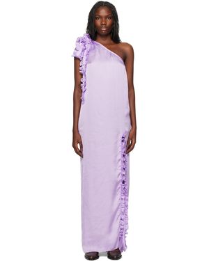 Kika Vargas Aretha Maxi Dress - Black