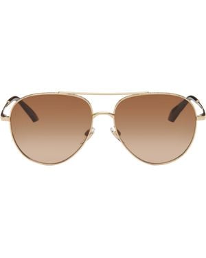 Burberry Aviator Sunglasses - Brown