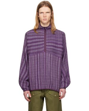 Pilgrim Surf + Supply パープル Mosley Inlay Popover プルオーバー