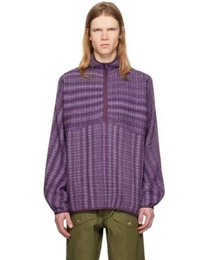 Pilgrim Surf + Supply パープル Mosley Inlay Popover プルオーバー