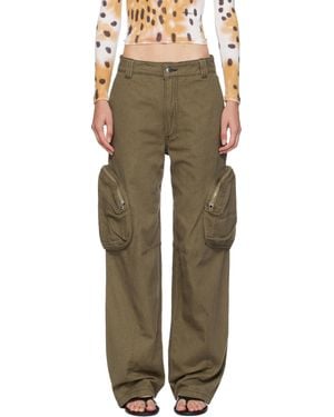 Eckhaus Latta カーキ カーゴジーンズ - マルチカラー