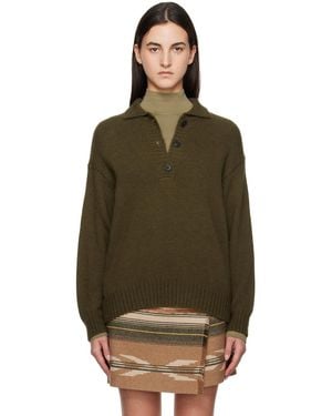 Weekend by Maxmara Khaki Sabato Polo - Green