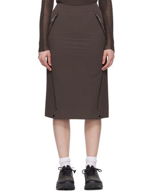 ROA Y Zip Sport Skirt - Black
