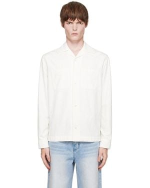 Carter Young Luis Pyjama Shirt - White